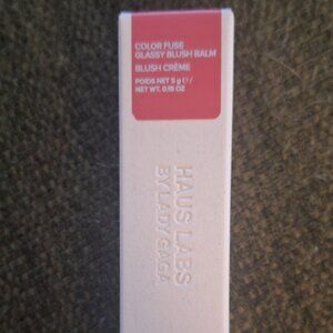 Haus Labs Color Fuse Glassy Blush Balm In Glassy Rosette